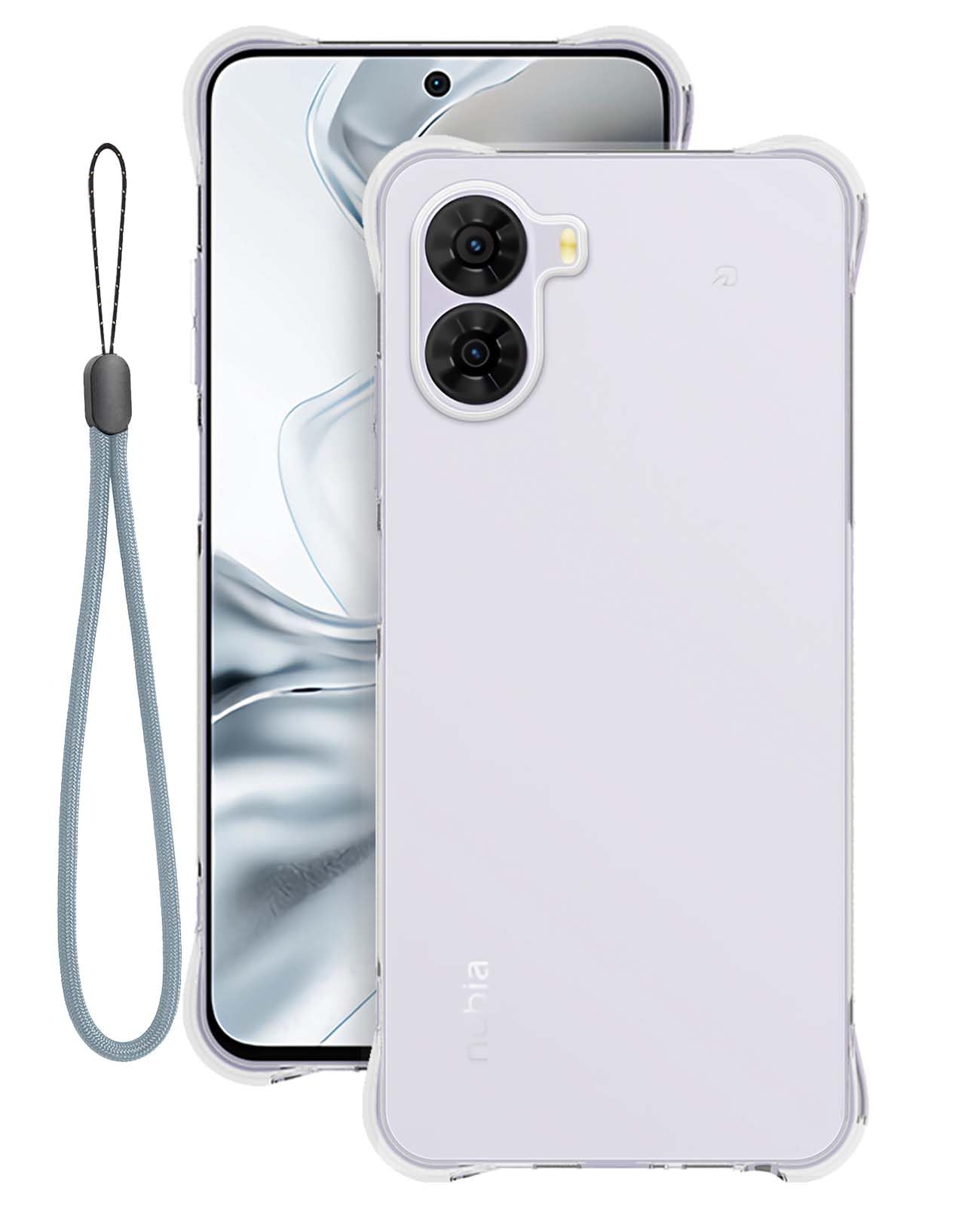 Amazon.co.jp: ZTE nubia S2 (ZTE A504ZT) 用 ケース カバー 全透明